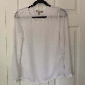 Banana Republic White Blouse